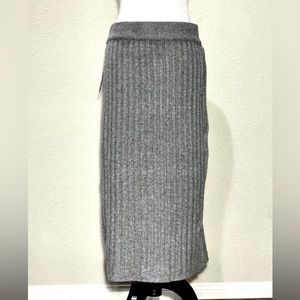 Classic Skirt Gray Office casual